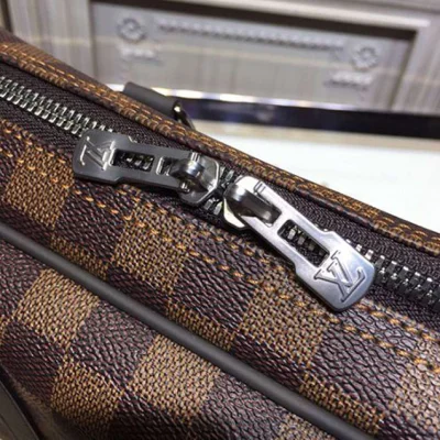 Портфель Louis Vuitton N41466 Porte-Documents Voyage PM Briefcase Damier Ebene Canvas "Brown" фото № 5