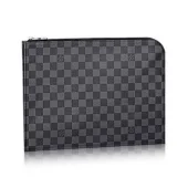 Клатч Louis Vuitton N41501 Pochette Jour GM Damier Graphite Canvas "Graphite"