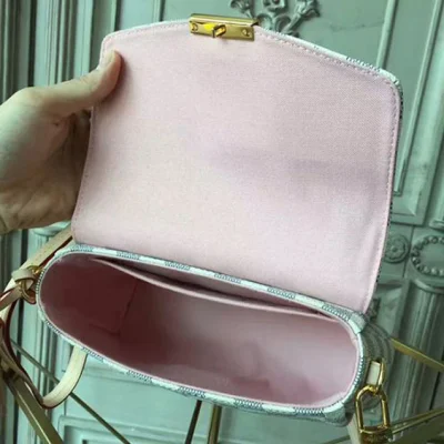 Сумка Louis Vuitton N41581 Croisette Crossbody Bag Damier Azur Canvas "White" фото № 10