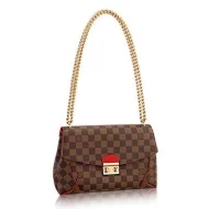 Сумка Louis Vuitton N41596 Caissa Clutch Shoulder Bag Damier Ebene Canvas