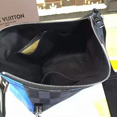 Сумка Louis Vuitton N41639 Mick PM Regatta Messenger Bag Damier Cobalt Canvas "Navy Blue" фото № 9