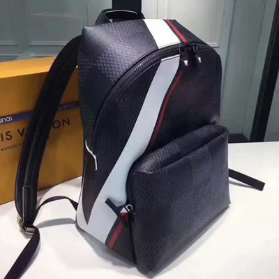 Рюкзак Louis Vuitton N44006 Apollo Backpack Damier Cobalt Canvas "Navy Blue" фото № 3