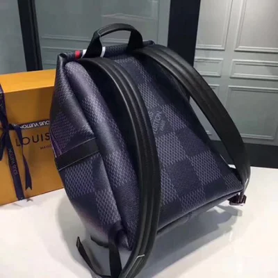 Рюкзак Louis Vuitton N44006 Apollo Backpack Damier Cobalt Canvas "Navy Blue" фото № 4