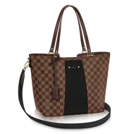 Сумка Louis Vuitton N44023 Jersey Shoulder Bag Damier Ebene Canvas "Brown"