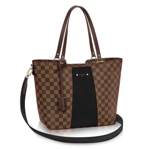 Сумка Louis Vuitton N44023 Jersey Shoulder Bag Damier Ebene Canvas "Brown"