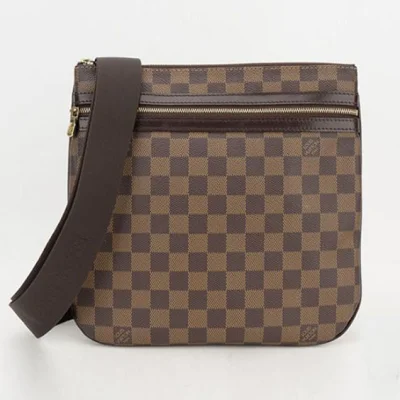 Сумка Louis Vuitton N51111 Pochette Bosphore Crossbody Bag Damier Ebene Canvas "Brown" фото № 2