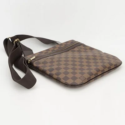 Сумка Louis Vuitton N51111 Pochette Bosphore Crossbody Bag Damier Ebene Canvas "Brown" фото № 6