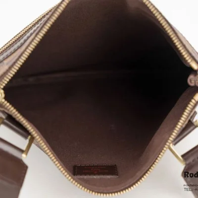 Сумка Louis Vuitton N51111 Pochette Bosphore Crossbody Bag Damier Ebene Canvas "Brown" фото № 7