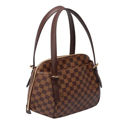 Сумка Louis Vuitton N51174 Belem MM Hobo Bag Damier Ebene Canvas "Brown" фото № 3