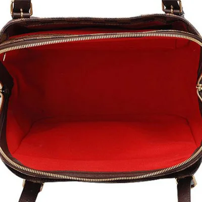 Сумка Louis Vuitton N51174 Belem MM Hobo Bag Damier Ebene Canvas "Brown" фото № 6