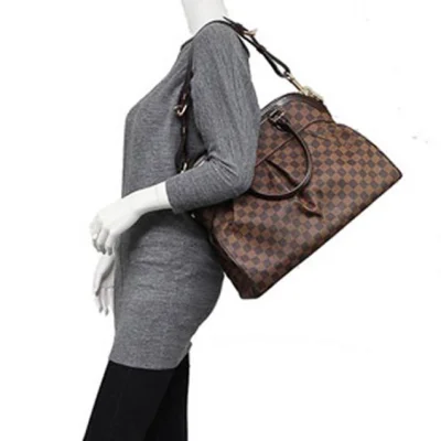 Сумка Louis Vuitton N51998 Trevi GM Tote Bag Damier Ebene Canvas "Brown" фото № 9