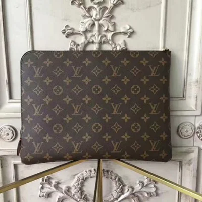 Клатч Louis Vuitton Etui Voyage GM M43443 Monogram Canvas "Brown" фото № 4