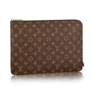 Клатч Louis Vuitton Etui Voyage GM M43443 Monogram Canvas "Brown"