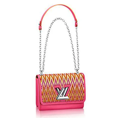 Сумка Louis Vuitton Twist MM M54721 Epi Leather "Pink"