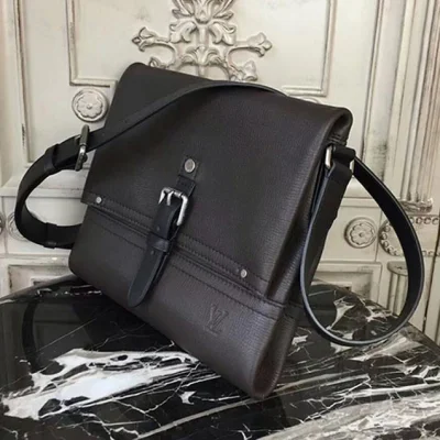 Сумка Louis Vuitton Canyon Messenger PM M54962 Utah Leather "Brown" фото № 3