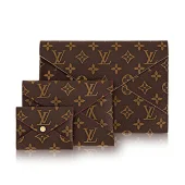 Клатч Louis Vuitton Pochette Kirigami M62034 Monogram Canvas "Brown"