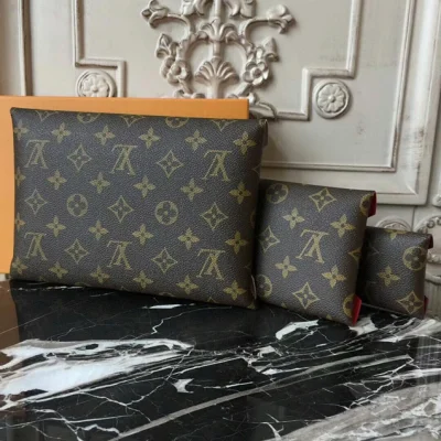 Клатч Louis Vuitton Pochette Kirigami M62034 Monogram Canvas "Brown" фото № 4 Клатч Louis Vuitton Pochette Kirigami M62034 Monogram Canvas "Brown" фото № 4