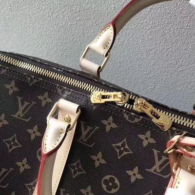 Сумка Louis Vuitton Keepall Bandouliere 50 M43861 Monogram Canvas "Brown" фото № 9