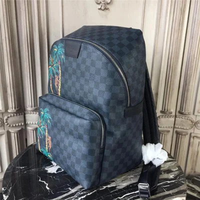 Рюкзак Louis Vuitton Damier Cobalt Canvas Apollo Backpack N50003 "Navy Blue" фото № 3