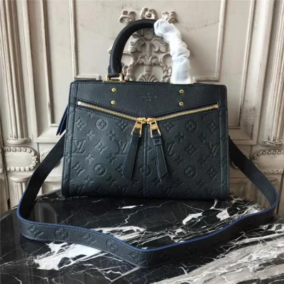 Сумка Louis Vuitton Monogram Empreinte Leather Sully PM M54196 "Black" фото № 2