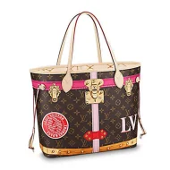 Сумка Louis Vuitton Monogram Canvas Neverfull MM M41390 "Brown"