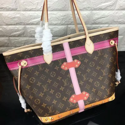 Сумка Louis Vuitton Monogram Canvas Neverfull MM M41390 "Brown" фото № 5