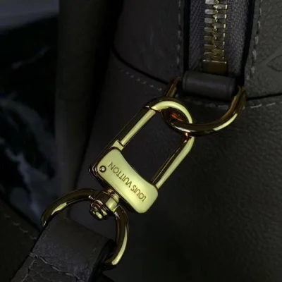 Сумка Louis Vuitton Monogram Empreinte Leather Ponthieu PM M43743 "Brown" фото № 9