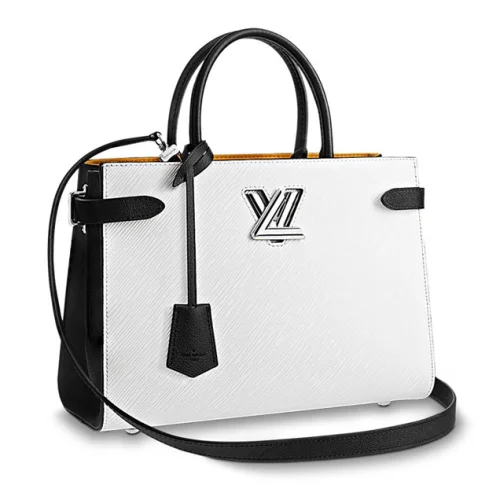 Сумка Louis Vuitton Epi Leather Twist Tote M53396 "White"