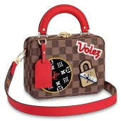 Сумка Louis Vuitton LV Stories Box N40048 Damier Ebene Canvas "Brown"