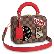 Сумка Louis Vuitton LV Stories Box N40048 Damier Ebene Canvas "Brown"