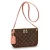 Сумка Louis Vuitton Lorette M44283 Monogram Canvas "Brown"