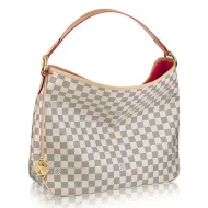 Сумка Louis Vuitton Delightful PM N41447 Damier Azur Canvas "White"