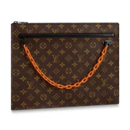 Клатч Louis Vuitton A4 Pouch M44484 Monogram Coated Canvas "Brown"