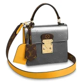 Сумка Louis Vuitton Spring Street M90376 Monogram Vernis Bitume Metallise Metallic