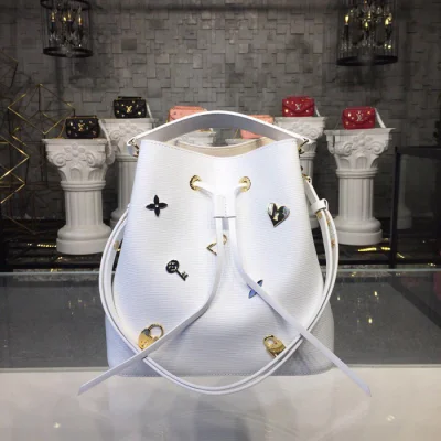 Сумка Louis Vuitton NeoNoe M53238 Epi Leather Blanc "White" фото № 2