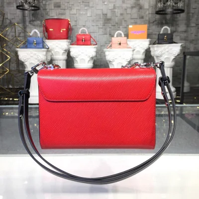 Сумка Louis Vuitton Twist MM M52895 Epi Leather Coquelicot "Red" фото № 3