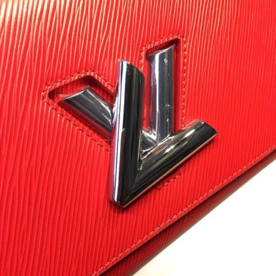 Сумка Louis Vuitton Twist MM M52895 Epi Leather Coquelicot "Red" фото № 6