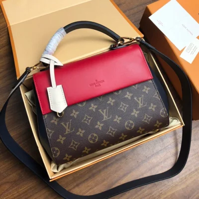Сумка Louis Vuitton Cluny BB M44454 Monogram Canvas Lie De Vin Red "Brown" фото № 2