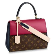 Сумка Louis Vuitton Cluny BB M44454 Monogram Canvas Lie De Vin Red "Brown"