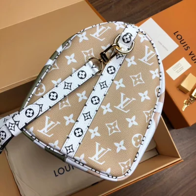 Сумка Louis Vuitton Speedy Bandouliere 30 M44572 Monogram Coated Canvas Khaki Green "White" фото № 5