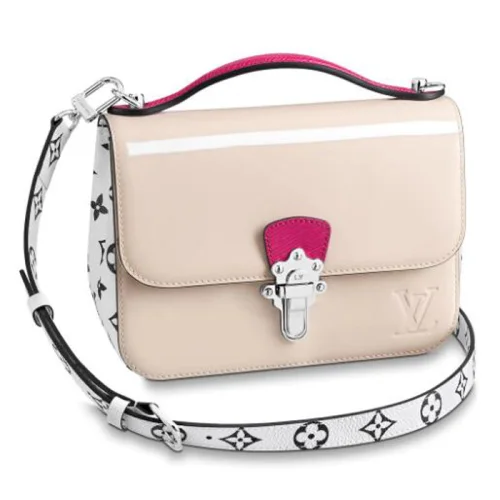 Сумка Louis Vuitton Cherrywood BB M53632 Patent Leather Creme "Beige"