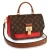 Сумка Louis Vuitton Vaugirard M44548 Monogram Coated Canvas Coquelicot Red "Brown"