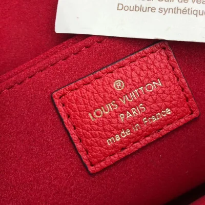 Сумка Louis Vuitton Vaugirard M44548 Monogram Coated Canvas Coquelicot Red "Brown" фото № 8