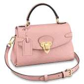 Сумка Louis Vuitton Georges BB M53942 Monogram Empreinte Leather Rose Poudre "Pink"