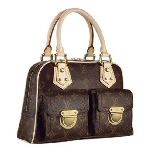Сумка Louis Vuitton M40026 Manhattan PM Tote Bag Monogram Canvas "Brown"