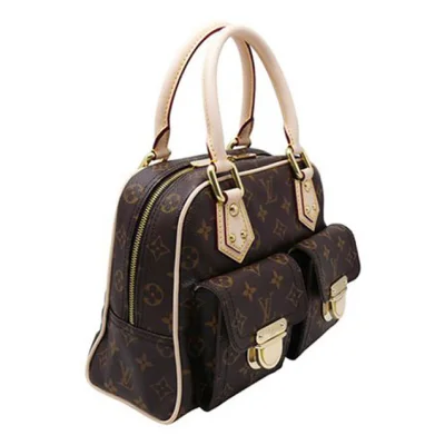 Сумка Louis Vuitton M40026 Manhattan PM Tote Bag Monogram Canvas "Brown" фото № 3 Сумка Louis Vuitton M40026 Manhattan PM Tote Bag Monogram Canvas "Brown" фото № 3