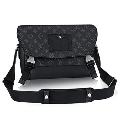 Сумка Louis Vuitton M40511 Messenger PM Voyager Messenger Bag Monogram Eclipse Canvas "Black"