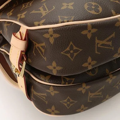 Сумка Louis Vuitton M40710 Saumur MM Crossbody Bag Monogram Canvas "Brown" фото № 6
