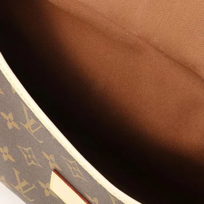 Сумка Louis Vuitton M40710 Saumur MM Crossbody Bag Monogram Canvas "Brown" фото № 8