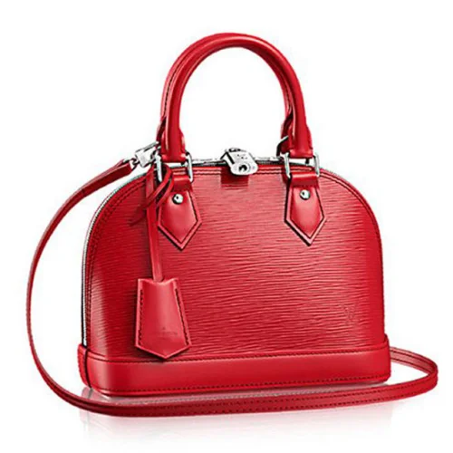 Сумка Louis Vuitton M40850 Alma BB Tote Bag Epi Leather "Red"